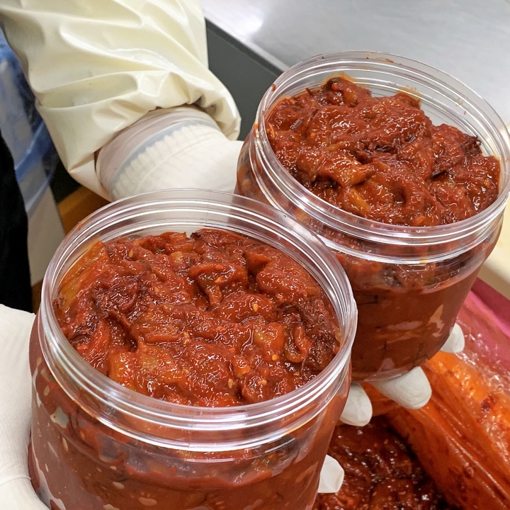 살집이 매우 쫄깃한 동해안 멍게젓