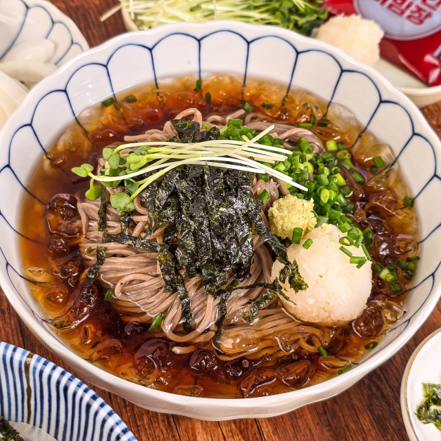 새로운 맛의 혁명! 메밀소바 6인분